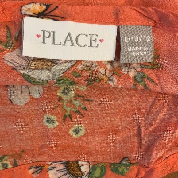 Place, Girls‎ coral colored summer top - Picture 4 of 4